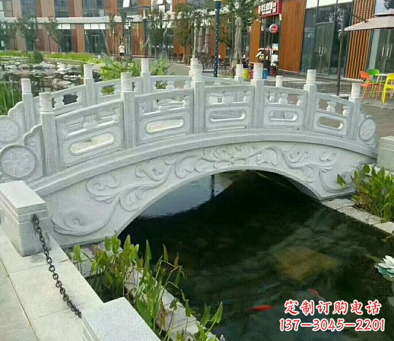 江苏小区景观石桥栏杆