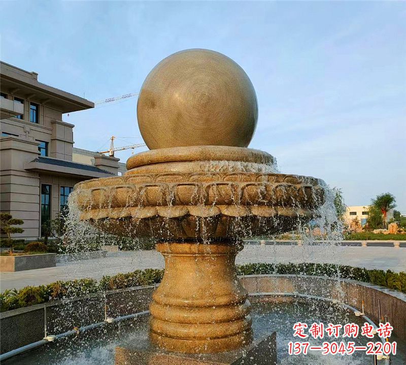 江苏小区石喷泉雕塑