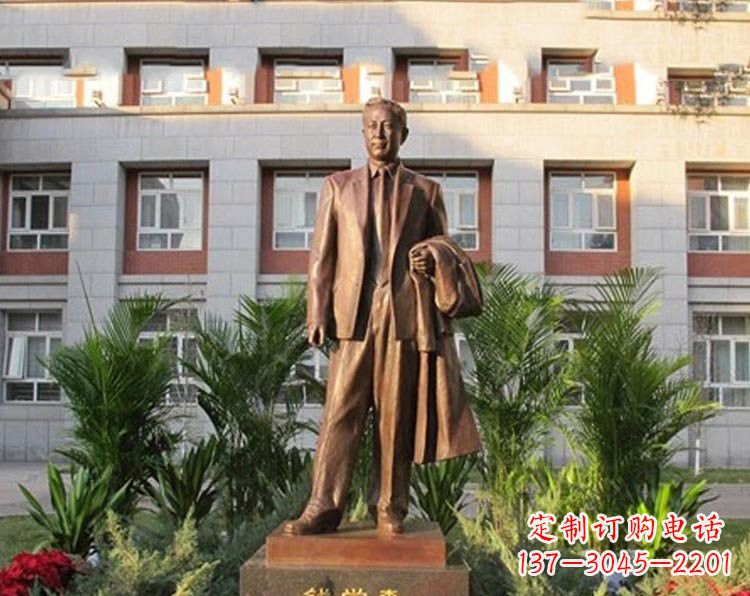 江苏校园钱学森铜雕