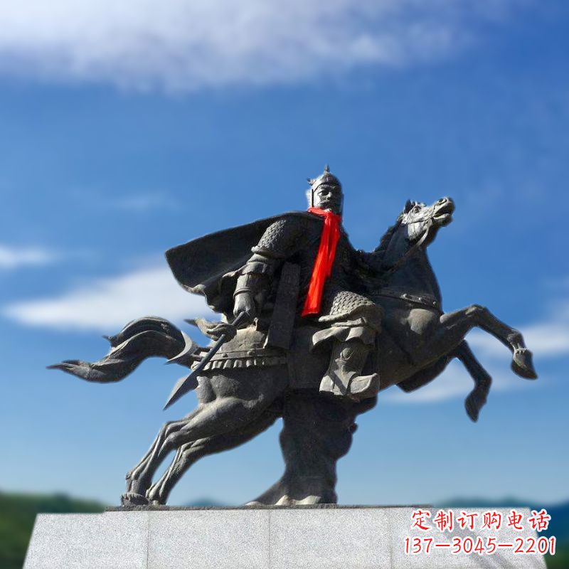 江苏薛仁贵西征雕塑-唐初著名将领中国历史名人雕像