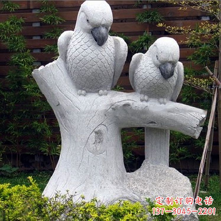 江苏鹦鹉大理石雕塑