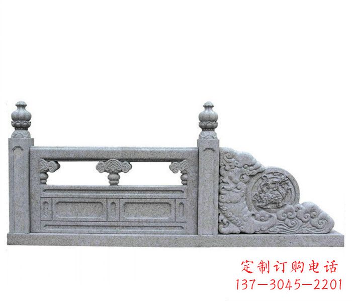 江苏园林景观大理石栏板雕塑 (2)