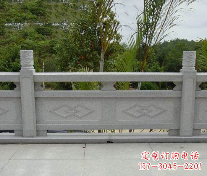 江苏园林景观大理石栏板雕塑 (3)