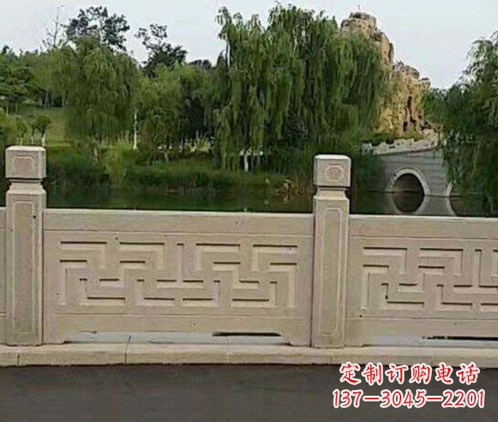 江苏园林景观大理石栏板石雕 (4)