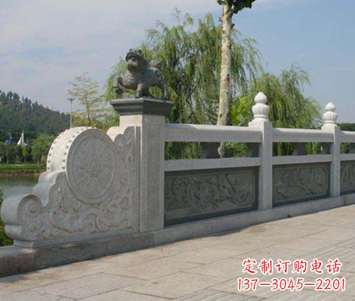 江苏园林景观大理石栏板雕塑