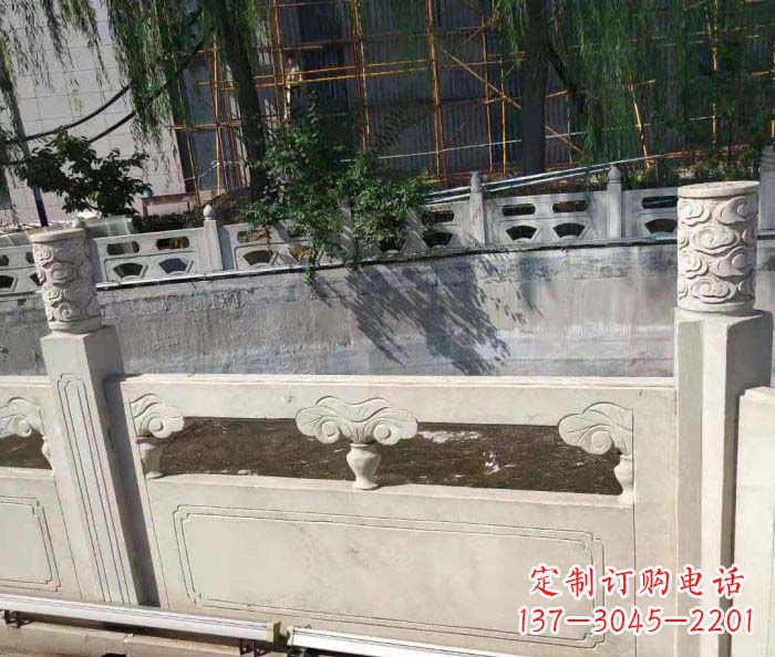 江苏园林景观大理石栏板石雕 (6)