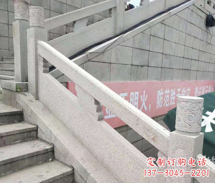 江苏园林景观大理石桥栏板石雕_1 (2)
