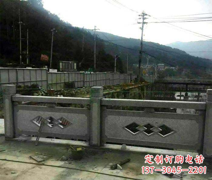 江苏园林景观仿古石浮雕栏板 (2)