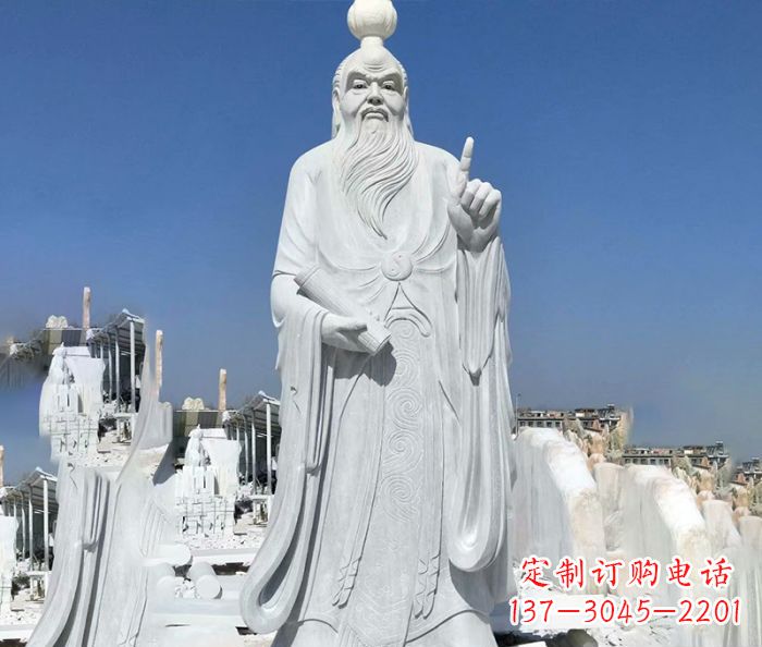 江苏中国春秋时代思想家老子石雕