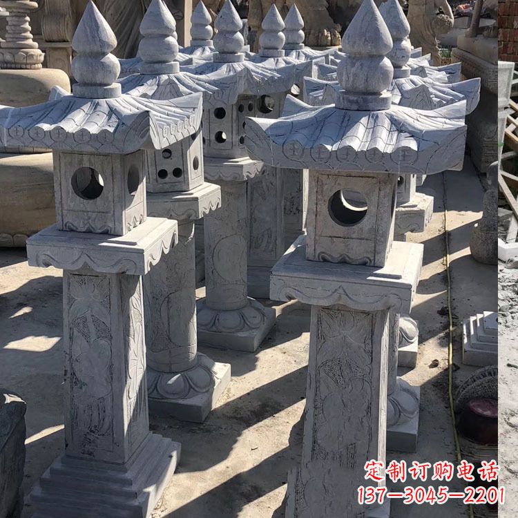 江苏中式汉代石雕灯笼