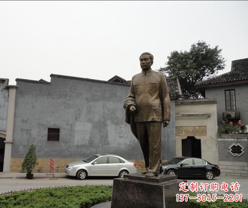 江苏周恩来铜雕