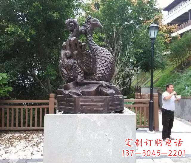 江苏朱雀神兽雕塑