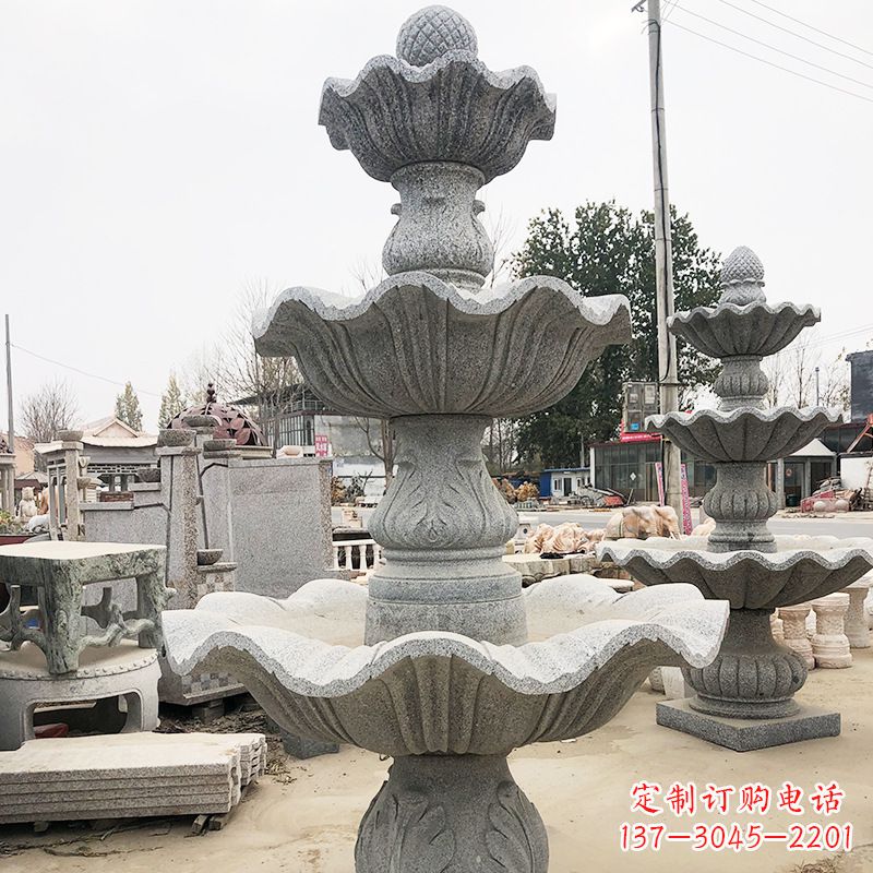 江苏自然石雕流水喷泉